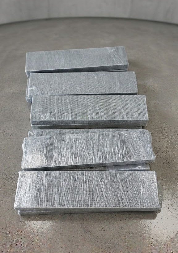 Filtros rectangulares de malla industrial
